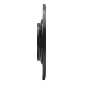 Jeep Cherokee Brake Rotor (1) - Rear Right - R1 Concepts - Drilled & Slotted - Black - `14-`23
